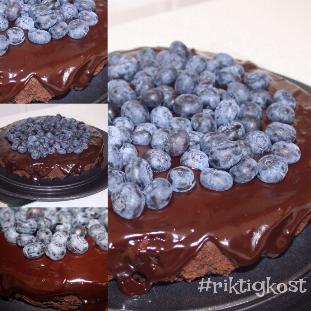 Blåbær og sjokoladekake (3)